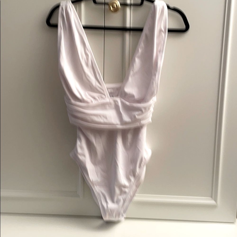 ASOS Swimsuit, White, One Piece, Sexy